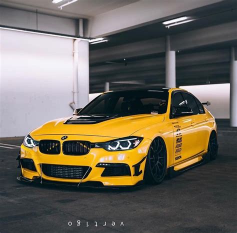 Bmw F30 Yellow